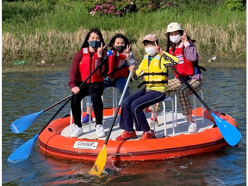 Take a walk on the water in Maishima, Osaka! City SUP bike 30 minutes courseの紹介画像