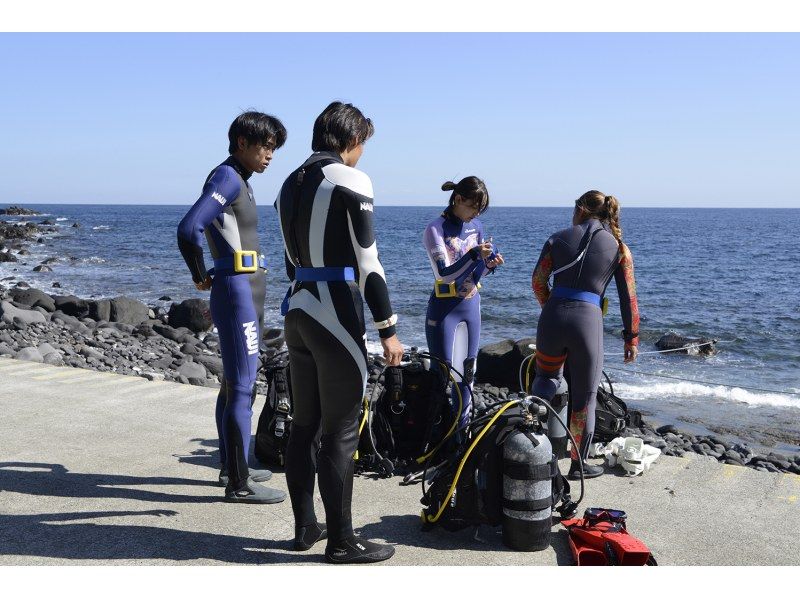 [From Yokohama] [Shizuoka/Higashiizu area] Recommended for customers with little experience who have obtained a license! 2 beach fun divingの紹介画像