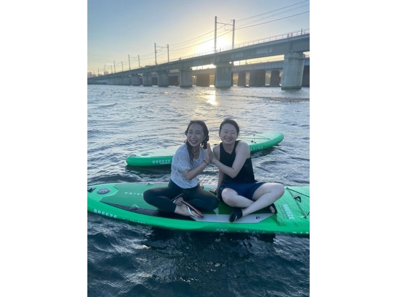 【神奈川・湘南】大自然の中でのサップヨガ体験。リフレッシュ、アクティブに動きたい方お勧！！の紹介画像