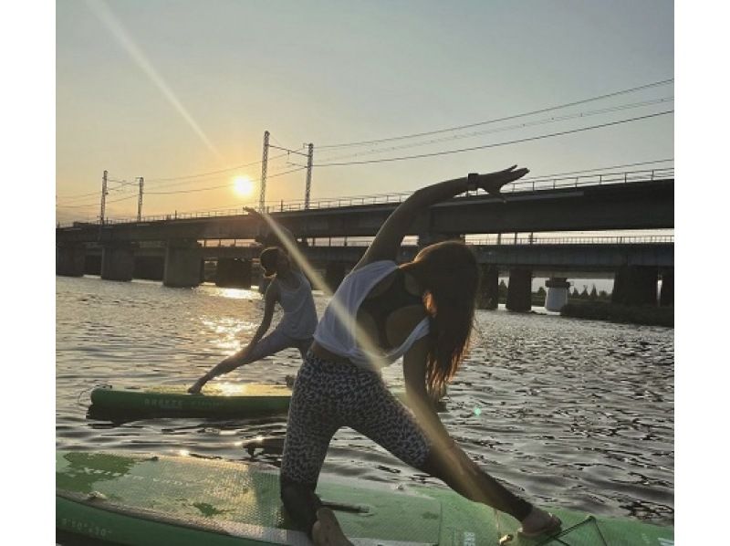 【神奈川・湘南】大自然の中でのサップヨガ体験。リフレッシュ、アクティブに動きたい方お勧！！の紹介画像