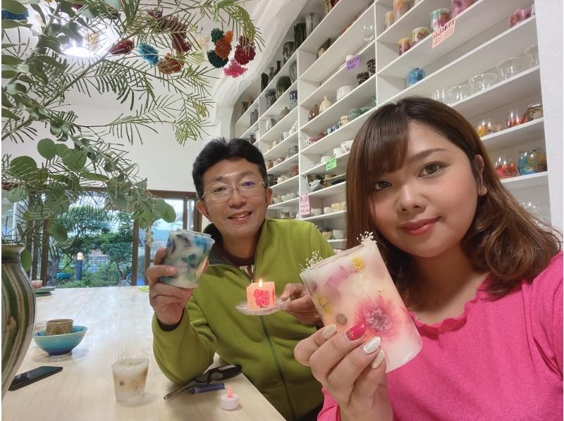 [Mie / Suzuka] "Botanical candle experience" Making authentic candles filled with dried flowers!の紹介画像