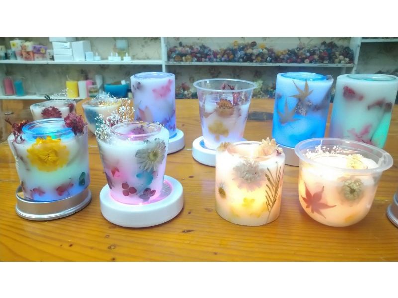 [Mie / Suzuka] "Botanical candle experience" Making authentic candles filled with dried flowers!