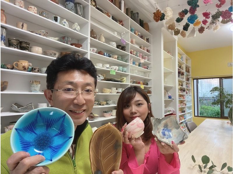 [มิเอะ / Suzuka] ประสบการณ์ศิลปะเซรามิก "การทำจาน" + การวาดภาพและระบายสี! ศิลปะเซรามิกที่ง่ายที่สุด!の紹介画像