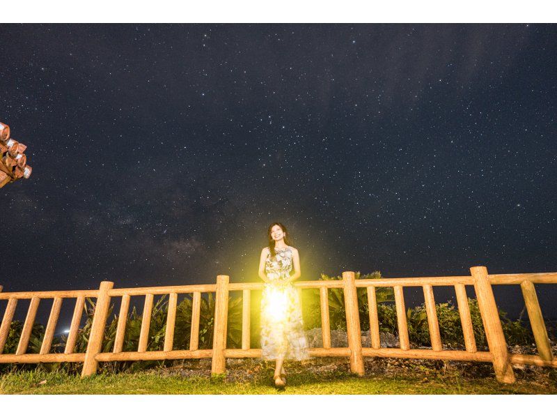 <Southern Okinawa> Starry sky photo and walk in the air in the southern part of the city (Itoman, Chinen) where each participant can take a photo with stars in the background Spring campaign in progressの紹介画像