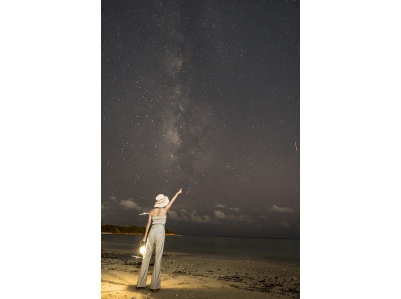 <Southern Okinawa> Starry sky photo and walk in the air in the southern part (Itoman, Chinen)