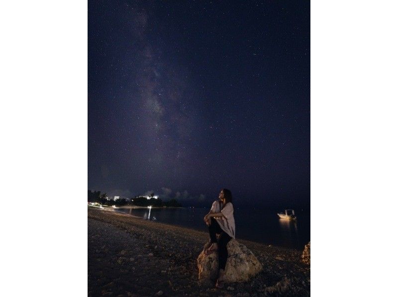 ＜Okinawa, Southern Area＞Starry sky photo and space walk in the southern area (Itoman, Chinen) Photo shoot with stars as background for each participant *Summer is just around the corner! Discount extendedの紹介画像