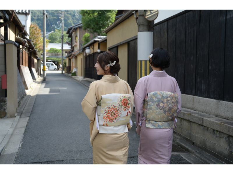 京都　四条　『プレミアム着物プラン』かわいいレース着物や大人っぽい色無地が大人気！の紹介画像