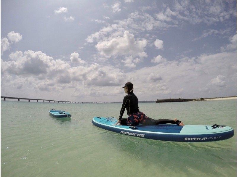 [Miyakojima SUP Yoga] A new water activity ★ Try yoga on the ocean! SUP Yoga ✳︎With photos✳︎の紹介画像