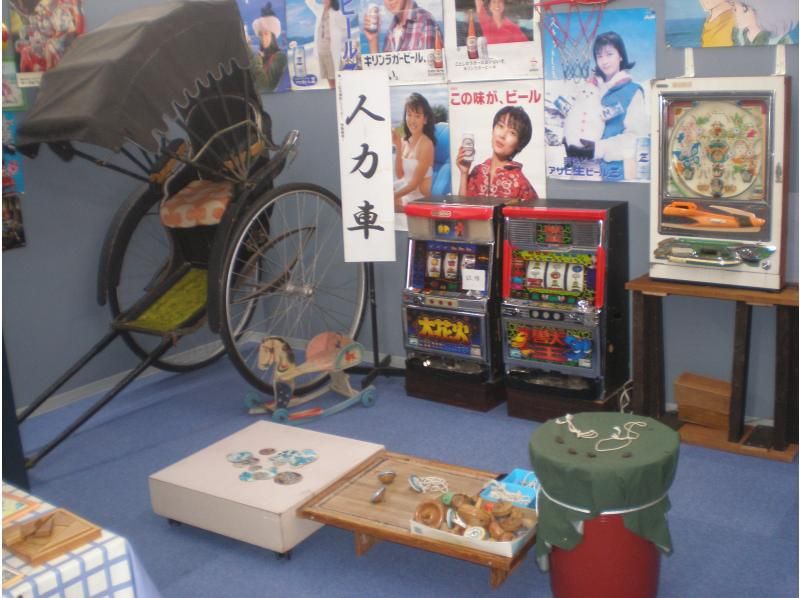【宮城・松島】レトロ館内は昭和時代の展示品が盛りだくさん。体験コーナーでは昔の遊び体験ができます。の紹介画像