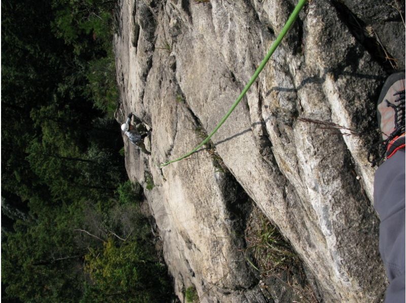 [Shiga] Lake Biwa's spectacular view "Rock climbing" Hira Mountains Lion Rock (VER-2)の紹介画像