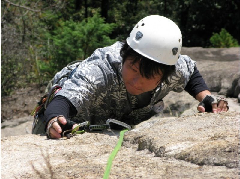 [Shiga] Lake Biwa's spectacular view "Rock climbing" Hira Mountains Lion Rock (VER-2)の紹介画像