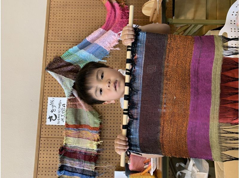 [Okinawa / Naha] "Saori weave" original place mat woven in your favorite colorの紹介画像