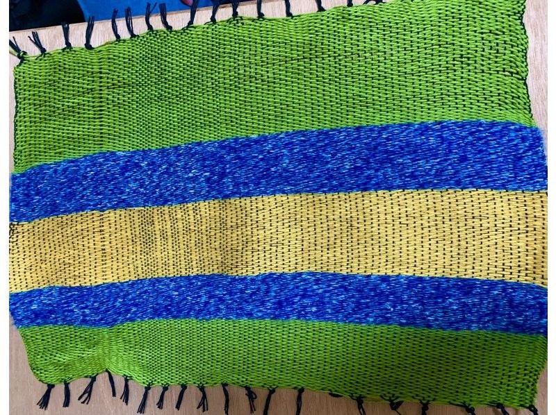 [冲绳/那霸]“Saori weave”以您喜欢的颜色编织的原创餐垫の紹介画像