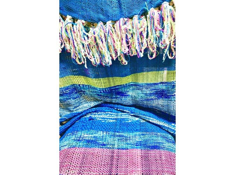 [冲绳/那霸] 用你喜欢的颜色编织“Saori Ori”原创挂毯吧！の紹介画像
