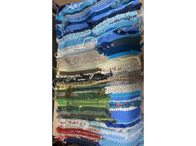 [沖繩/那霸] 用你喜歡的顏色編織“Saori Ori”原創掛毯吧！の紹介画像