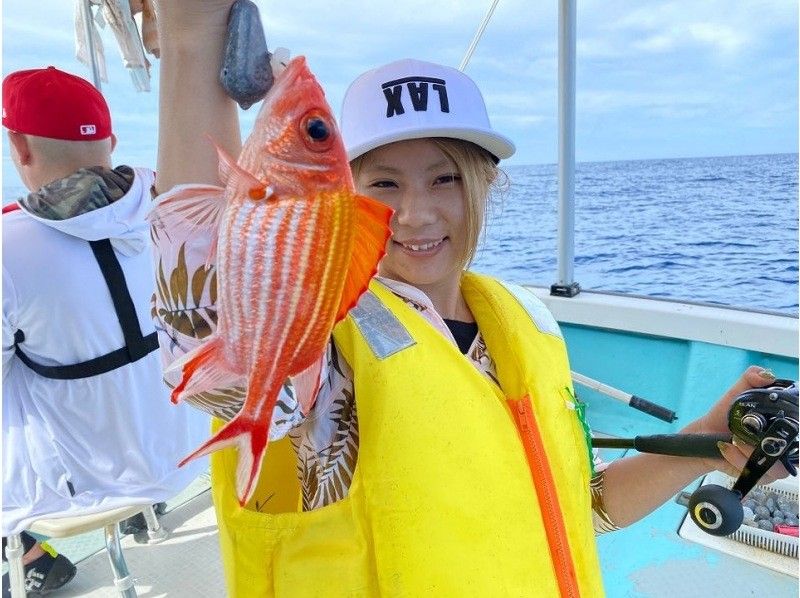 [Itoman city 1 person ~] Beginner course empty-handed Gomoku fishing 4H (Those who want to relax fishing ~ please ~. Children, women, beginnersの紹介画像