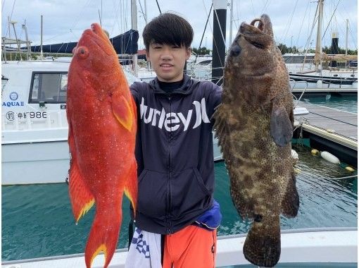 沖縄 糸満 手ぶらで高級魚ミーバイ釣り 5時間コース アクティビティジャパン