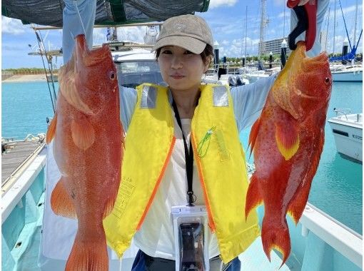 沖縄 糸満 手ぶらで高級魚ミーバイ釣り 4時間コース アクティビティジャパン