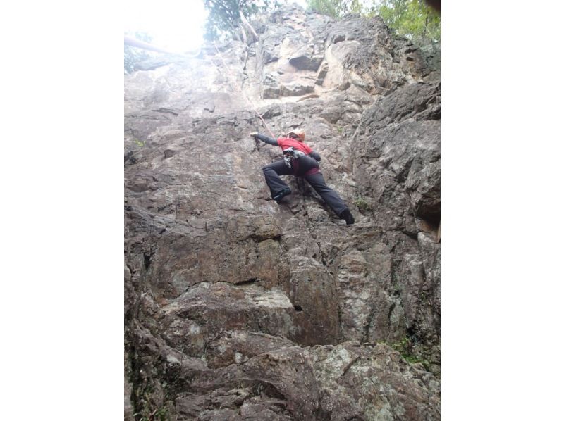 【滋賀】『ロッククライミング』　比良山系　獅子岩（VER-3）の紹介画像