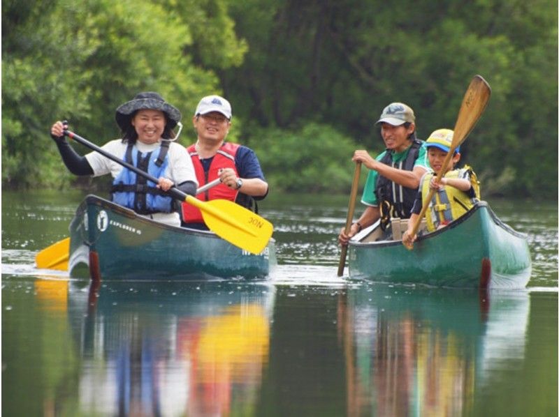 [Ashibetsugawa · beginners welcome! ] Canoe touring (half-day course)の紹介画像