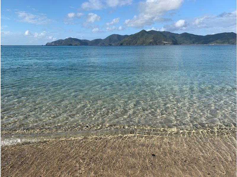 【奄美大島】離島でのんびり★贅沢加計呂麻1日ツアー★【送迎、お弁当、ナイトツアー、シュノーケル付】口コミ投稿で撮影データプレゼント！の紹介画像