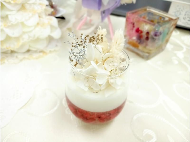 【フラワーカップサシェ】火を灯さないから安全！お部屋にお花を飾りましょう！※人数割引有り　お一人参加OKの紹介画像