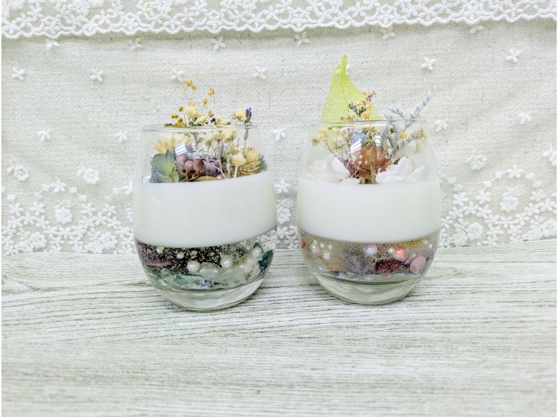 【フラワーカップサシェ】火を灯さないから安全！お部屋にお花を飾りましょう！※人数割引有り　お一人参加OKの紹介画像