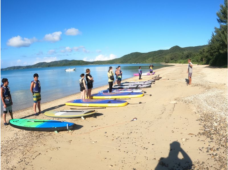 奄美大島【当日予約可能】SUP（60分）※ドローン空撮等写真の無料プレゼントあり※お1人様もお任せ下さい☆の紹介画像