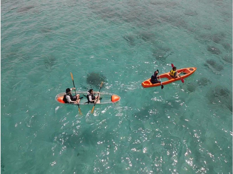 奄美大島【当日予約可能】クリアカヤック（60分）※ドローン空撮動画等写真の無料プレゼントあり※おひとり様もお任せください★の紹介画像
