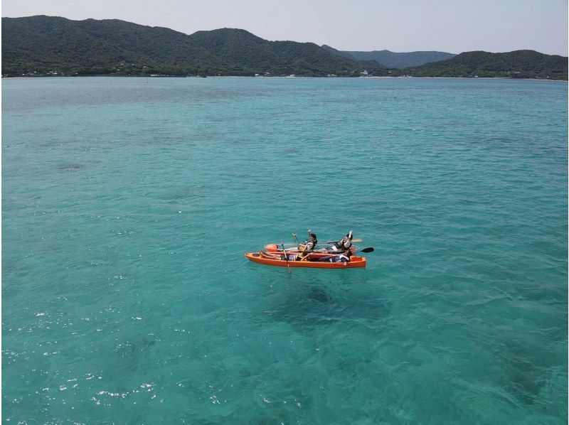 奄美大島【当日予約可能】クリアカヤック（60分）※ドローン空撮動画等写真の無料プレゼントあり※おひとり様もお任せください★の紹介画像