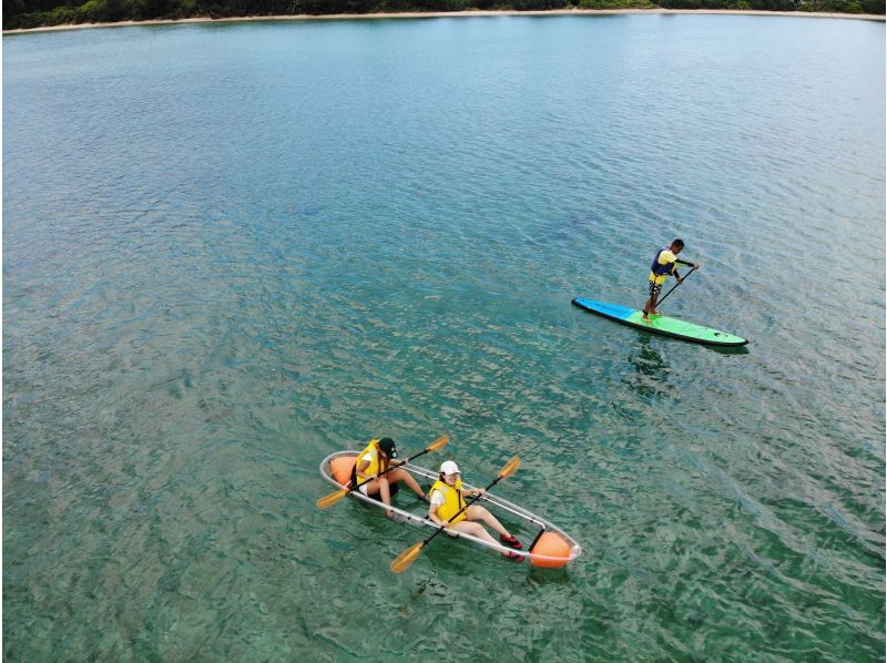 奄美大島【当日予約可能】クリアカヤック（60分）※ドローン空撮動画等写真の無料プレゼントあり※おひとり様もお任せください★の紹介画像