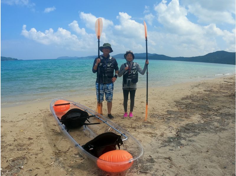 奄美大島【当日予約可能】クリアカヤック（60分）※ドローン空撮動画等写真の無料プレゼントあり※おひとり様もお任せください★の紹介画像