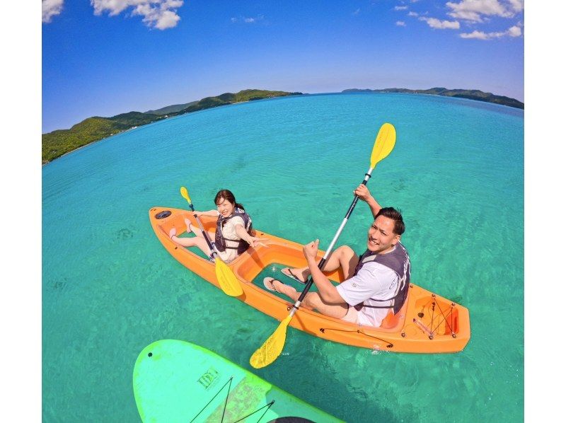 奄美大島【当日予約可能】クリアカヤック（60分）※ドローン空撮動画等写真の無料プレゼントあり※おひとり様もお任せください★の紹介画像
