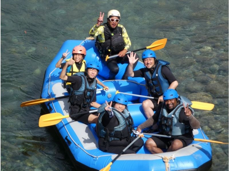 [Gunma/Minakami] Rafting half-day course! Free drink plan Even beginners can do it (^^♪の紹介画像