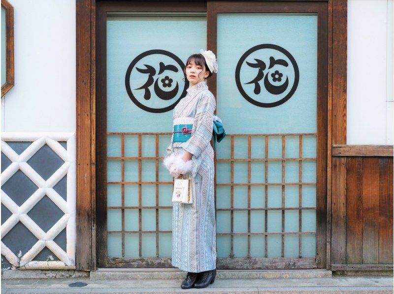 <Taisho Roman Retro Plan> A wonderful kimono style that is a mix of Japanese and Western styles!の紹介画像