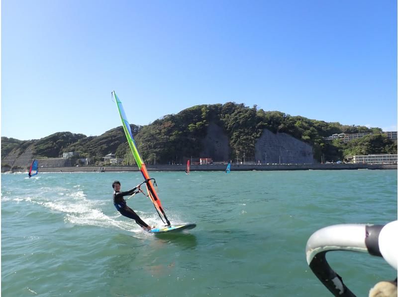 [Shonan ・ Gyoza】 It is close to the 1st sea ! School Windsurfing!