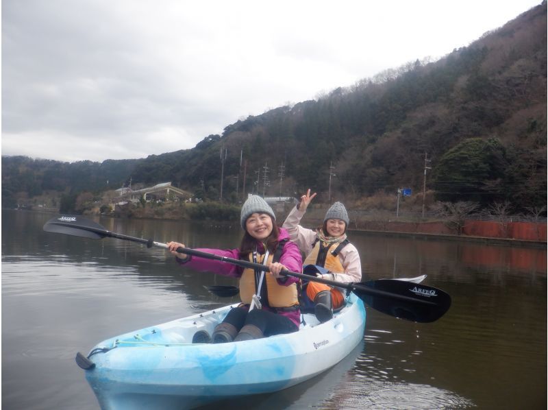[Fukui/Wakasa] "Yukimi Kayak" Let's go out on the dignified lake surface! Mikata Goko Courseの紹介画像