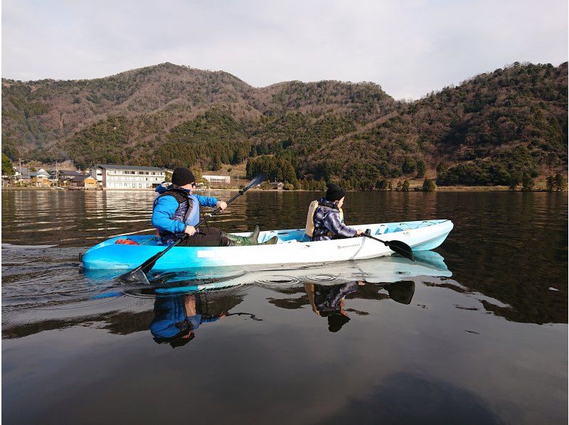 [Fukui/Wakasa] "Yukimi Kayak" Let's go out on the dignified lake surface! Mikata Goko Courseの紹介画像