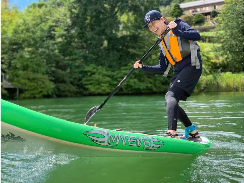 【軽井沢から1時間】松原湖SUP体験　初心者歓迎！ファミリー、グループで最高の思い出作りの紹介画像