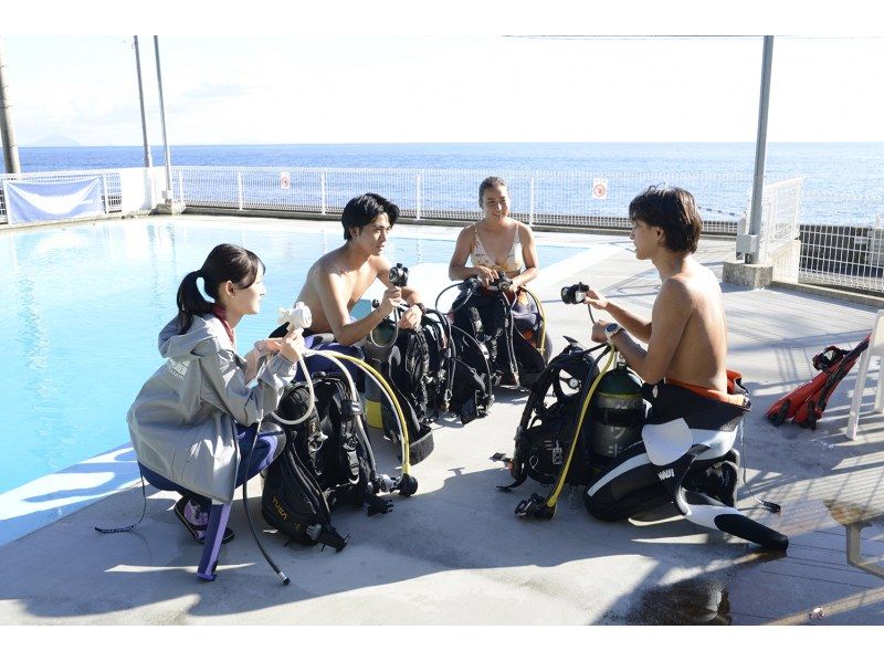 [From Yokohama] [Nishiizu / Koganezaki / Osezaki] for customers who want to obtain a diving license!