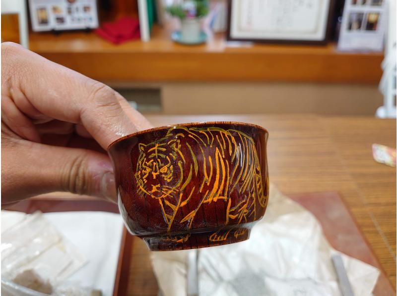 富山・魚津】不器用からでもできる伝統工芸 漆芸体験 消蒔絵 木製ぐい
