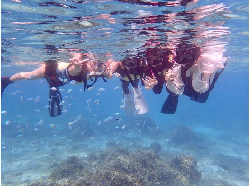 那覇からのアクセスも抜群！本島・南部(ジョン万ビーチ)で1組様限定の完全プライベートシュノーケリングツアー♪の紹介画像