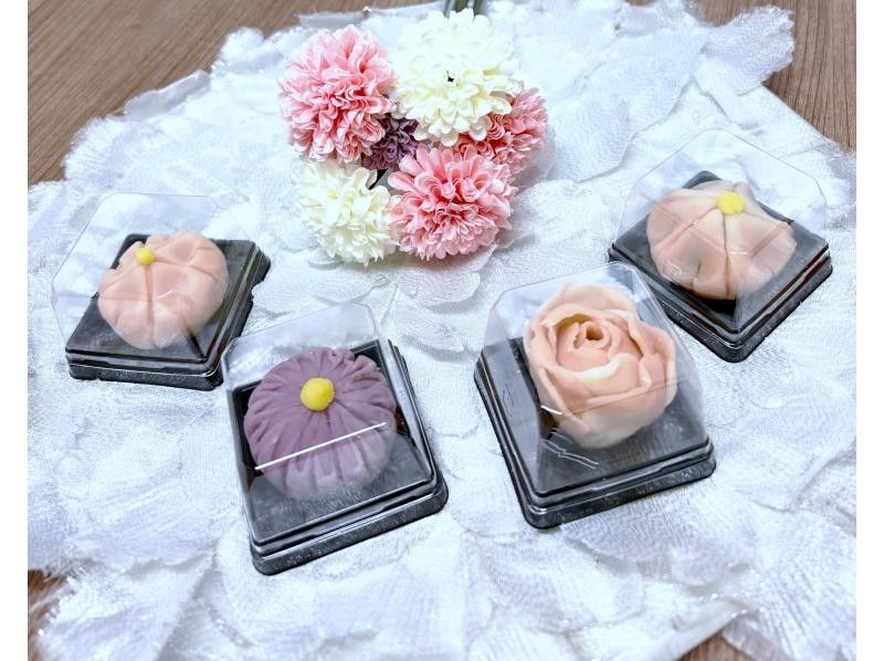 【鎌倉で練り切り和菓子体験】カップル・女性同士で日本の文化に触れてみませんか？江の島、鎌倉観光の合間に◎お持ち帰りOKの紹介画像