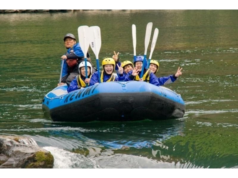 [德岛吉野川漂流基本家庭游（半天课程）の紹介画像