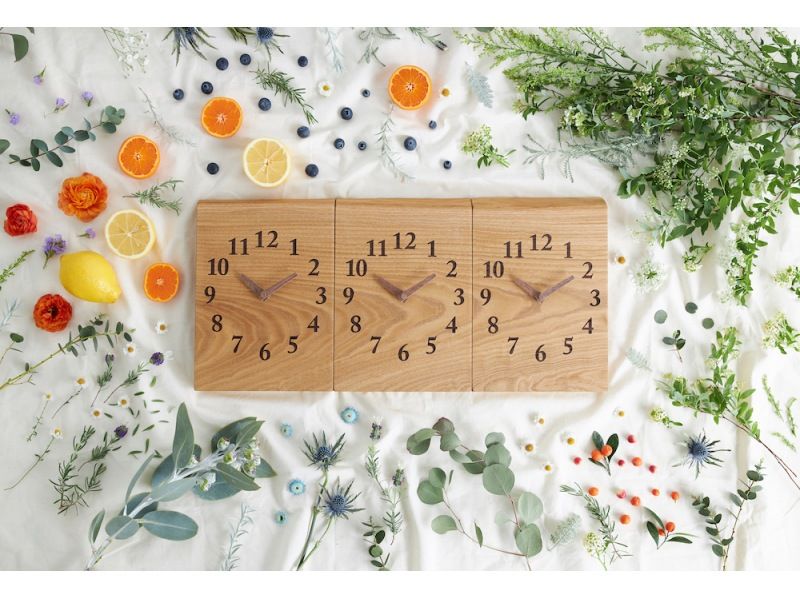 【東京都・銀座】結婚式の両親贈呈品『三連時計』の手作り教室！世界にひとつのオリジナル時計をプレゼント！スタッフのサポートがあるから安心！