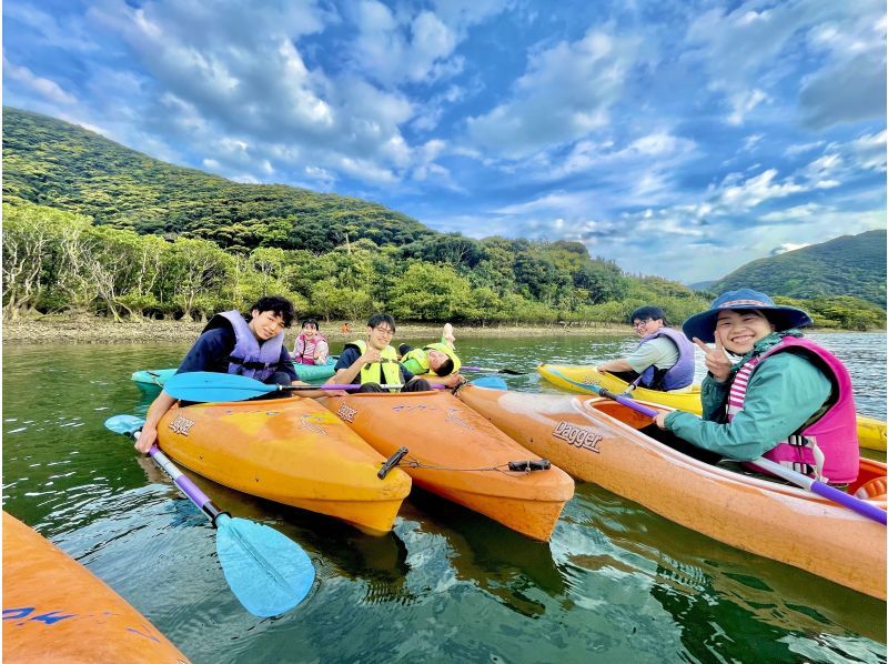 奄美大島【当日予約可能】マングローブカヌー＆ナイトツアー(180分)★ガイド付★【口コミ投稿で撮影データ無料】☆お1人様もお任せ下さい☆の紹介画像