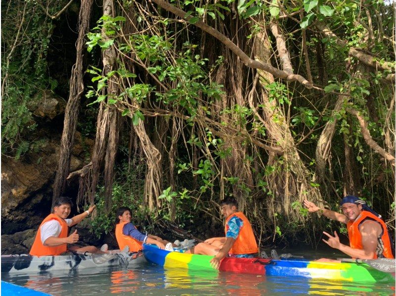【4名様以上のご参加でお得に！】マングローブカヤック《当日予約OK・2歳参加可・撮影データ無料・ｽﾏﾎｹｰｽ貸出・温水シャワー》の紹介画像