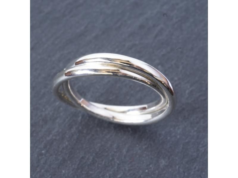 【新潟・上越】シルバーリング作り3〜4時間体験！ティータイム付★カップル、親子☆外国の方向け（前日まで予約可の紹介画像