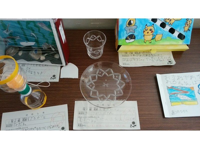 【千葉・稲毛】江戸切子のお皿を作ろう！作ったお皿は当日お持ち帰りOK！お子様からご高齢の方までご参加頂けます。の紹介画像