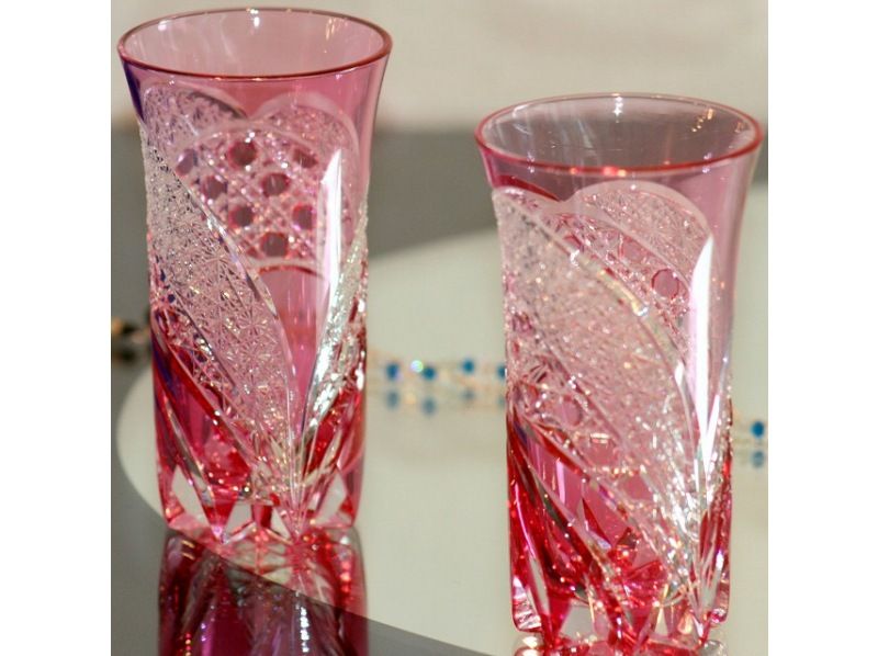 【千葉・稲毛】江戸切子のお皿を作ろう！作ったお皿は当日お持ち帰りOK！お子様からご高齢の方までご参加頂けます。の紹介画像